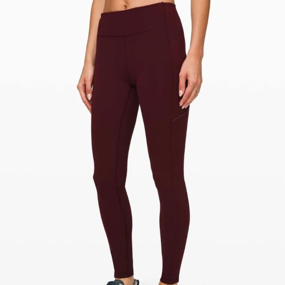 Lululemon Leggings with Pockets Sz 6 Excellent Condition